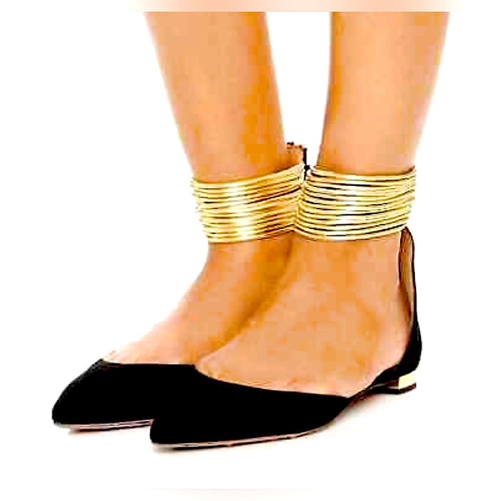 Aquazzura Hello Lover D’Orsay flats, size 36.5